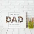 Personalized Dad Photo Collage Canvas Print 12x16