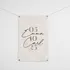 Personalized Date and Names Wall Banner - 17 x 27 inches