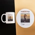 Personalized Day-Printed Photo Mug and Mouse Pad Set for Your Loved One