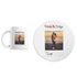 Personalized Day-Printed Photo Mug and Mouse Pad Set for Your Loved One