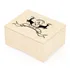Personalized Deer Design Wind Up Wooden Music Box