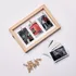 Personalised Wooden Photo Frame with Hanging String