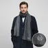 Personalised Monogrammed Men's Scarf for Special Occasions