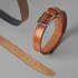 Personalized Engraved Leather Belt for Dad