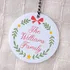 Personalized Family Keepsake Ornament