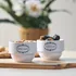 Personalised Family Name Snack Bowls Set of 2