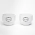 Personalised Family Name Snack Bowls Set of 2