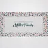 Personalized Family Name Table Runner for 4-6 People