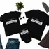 Personalised Family T-Shirt and Baby Onesie Set