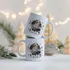 Personalized Floral Porcelain Photo Mug