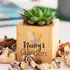 Personalized Floral Succulent Planter for Grandma