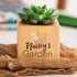 Personalized Floral Succulent Planter for Grandma