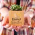 Personalized Floral Succulent Planter for Grandma