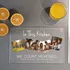 Personalised Glass Cutting Board with Family Photos