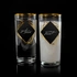 Personalized Gold Trim Rakı Carafe Set for Anniversary