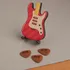Personalized Guitar Pick Set with Wooden Case