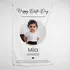 Personalised Happy Birthday Photo Poster - 95 x 145 cm