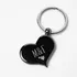 Personalized Heart Initials Keychain Gift