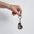 Personalized Heart Photo Keychain Gift Set for Couples