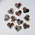 Personalized Heart Photo Magnets Set of 24