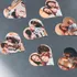 Personalized Heart Photo Magnets Set of 24
