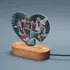 Personalized Heart Puzzle Photo LED Lamp
