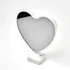 Personalized Heart-Shaped LED Magic Mirror with Photo