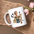 Personalized Hero Mom Cartoon Mug Gift