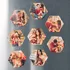 Personalised Hexagon Photo Fridge Magnets Set of 22