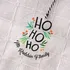 Personalized Ho Ho Ho! Christmas Ornament