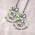 Personalized Ho Ho Ho! Christmas Ornament