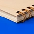 Personalized Journey to Your Dreams Designed Wooden Covered Notebook