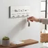 Personalized Key Holder for Wall with Hooks