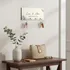 Personalized Key Holder for Wall with Hooks