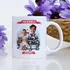 Personalized Knight and Princess Cartoon Coffee Mug