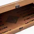 Personalized Leather Beech Backgammon Set with Name and Date