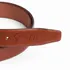 Personalized Leather Belt with Initials and Message