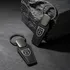 Personalized Leather Car Keychain for Men