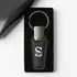 Personalised Leather Initial Keyring