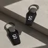Personalised Leather Initial Keyring