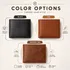 Personalized Leather Wallet with Name – 7 Design Options
