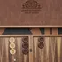 Personalized Leather-Wrapped Walnut Backgammon Set with Lucky Dice Design