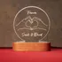 Personalized Led Lamp for Couples