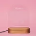 Personalized LED Lamp with Custom Message for Loved Ones