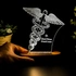 Personalised Medical Symbol LED Lamp for Healthcare Professionals