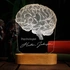 Personalised Brain Design LED Lamp for Psychologists