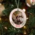 Personalized Letter Christmas Ornament