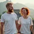 Personalised Line Art T-Shirts for Couples