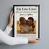 Personalized Love Times Newspaper Photo Frame