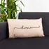 Personalised Name Lumbar Support Pillow for Home and Office